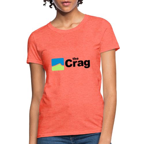 theCrag logo black - Women's T-Shirt