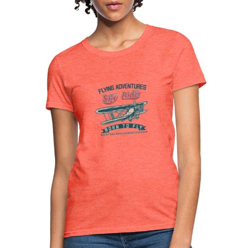 Flying Adventures - Born to Fly - Women's T-Shirt