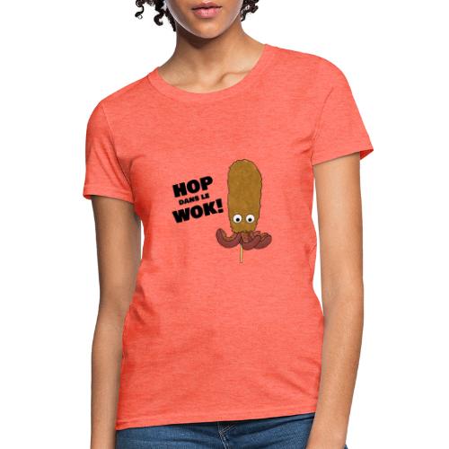 Pieuvre TOKKEBI Hop dans le Wok! - T-shirt pour femmes