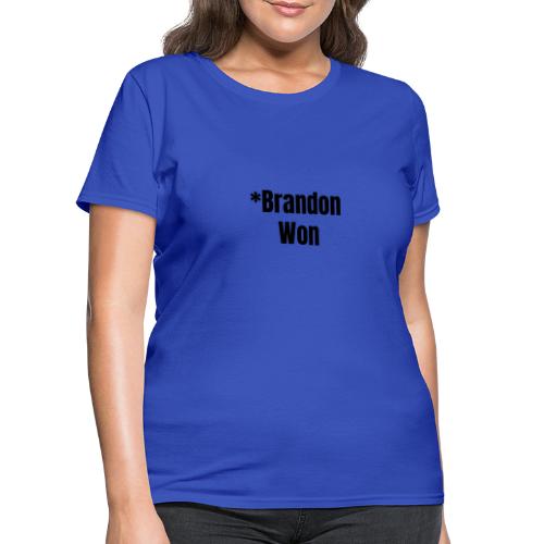 Brandon Won - Women's T-Shirt