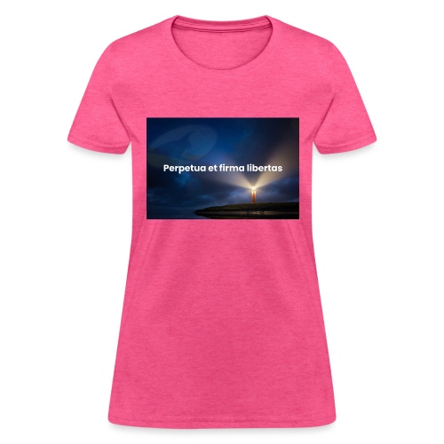 Perpetua et firma libertas - Women's T-Shirt