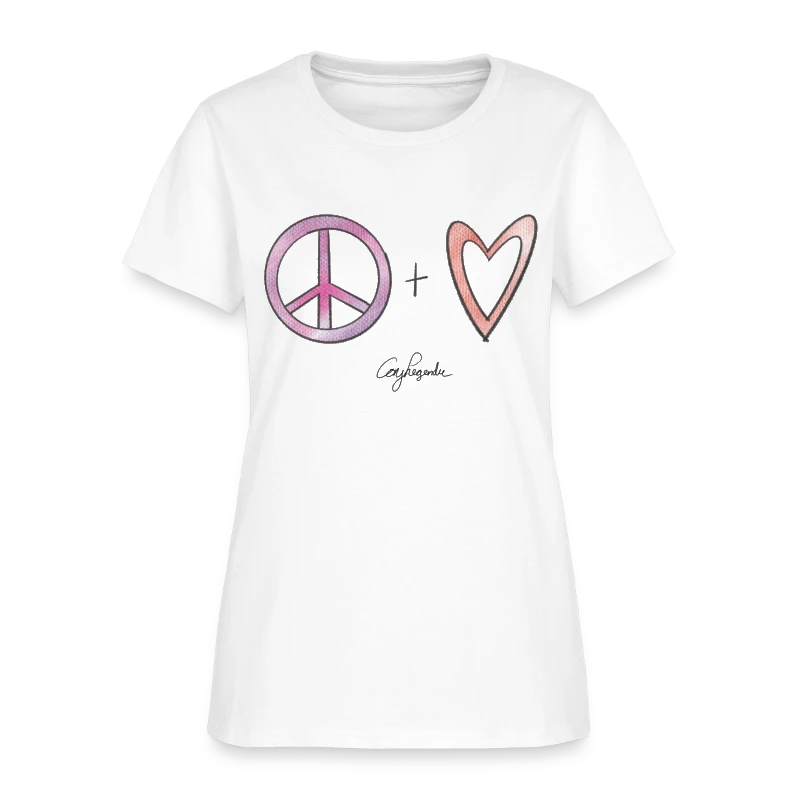 Peace and Love | Signature Collection - Women's T-Shirt
