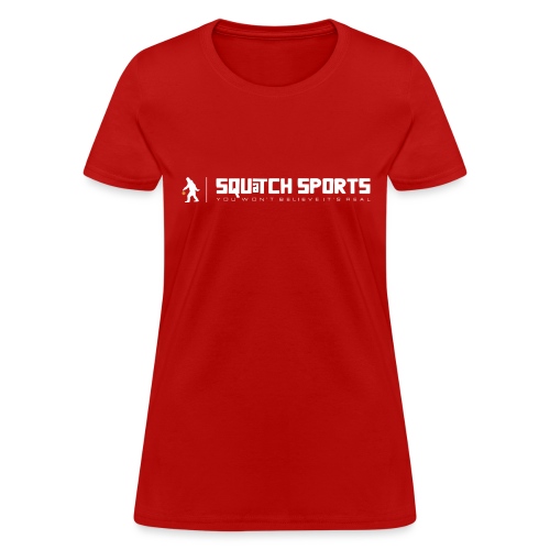 Squatch Sports white - Women's T-Shirt