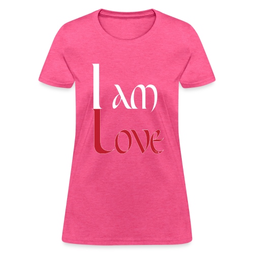 I AM LOVE - White - Women's T-Shirt