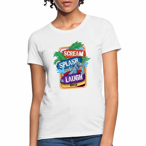 Jurassic Scream Splash Laugh - Women's T-Shirt