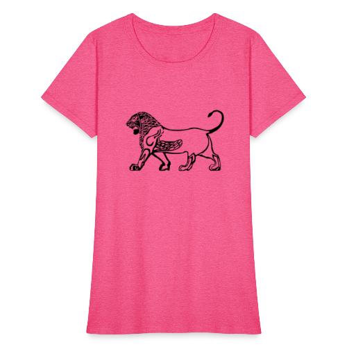 Lion in Parseh L1 - Women's T-Shirt