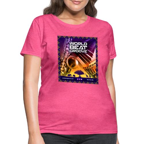 World Beat Groove Melodic Journey - Women's T-Shirt