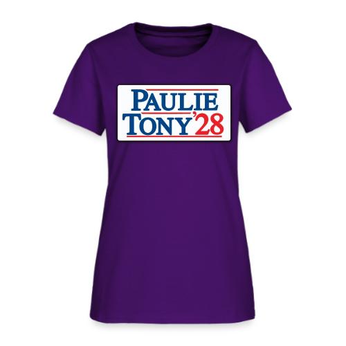 Paulie and Tony for Co-President 2028 - Women's T-Shirt