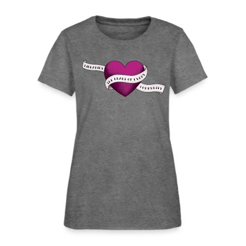 PLA Libraries - the Heart of Every Community - Women's T-Shirt