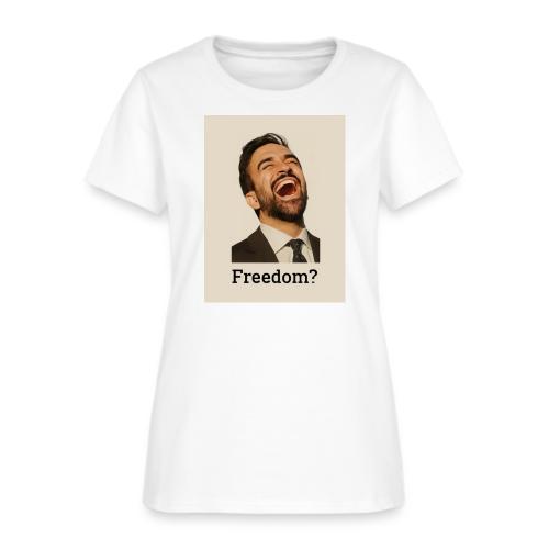 20250129 mamdani freedom 0ee9a028 d03d 4d03 831 - Women's T-Shirt