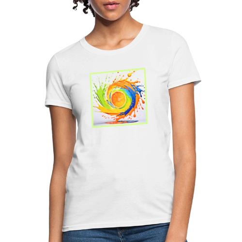 Citrus Splash of Color Design - Women's T-Shirt