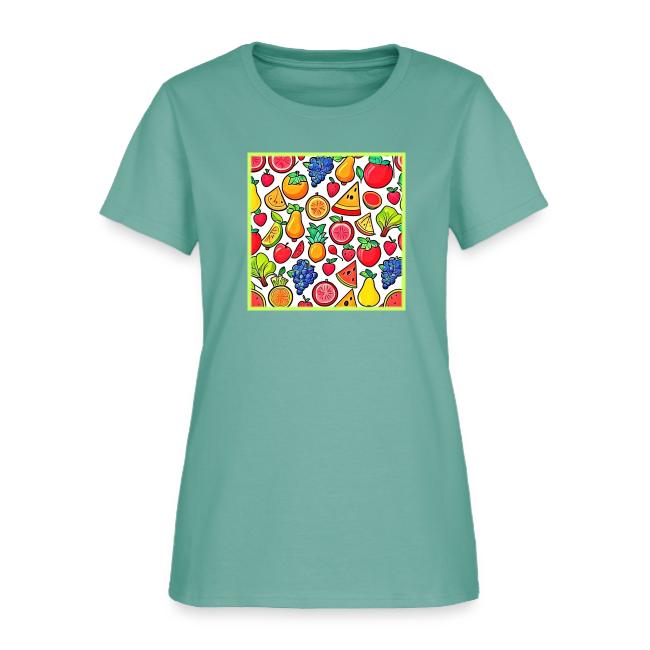 Vibrant Fruit Pattern
