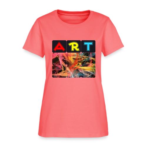 Chaotic Threads of Art - Women's T-Shirt