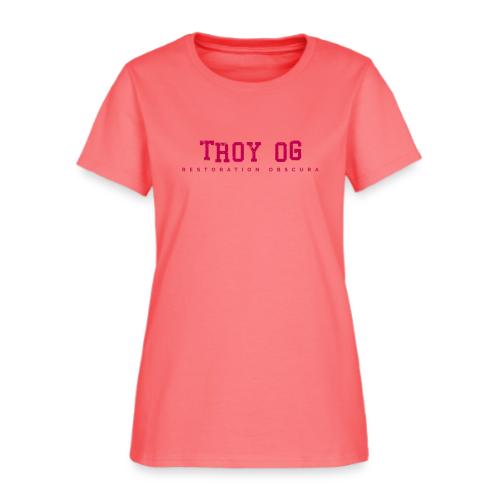 Restoration Obscura Troy OG Distressed - Women's T-Shirt