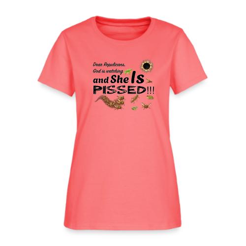 God Is Watching - Women's T-Shirt