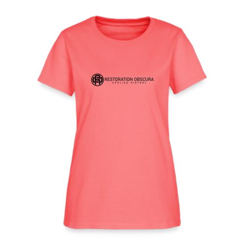 Restoration Obscura: Applied History Horizontal - Women's T-Shirt