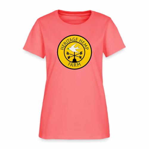 Heritage Hemp Farm Logo - Wisconsin - Women's T-Shirt