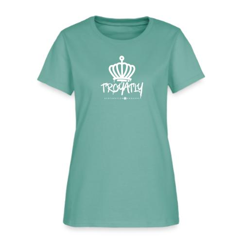 RO Troyalty Tag White - Women's T-Shirt