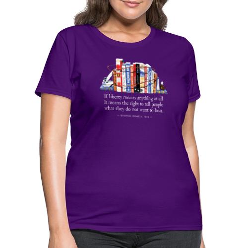 Still Life with Banned Books - Women's T-Shirt