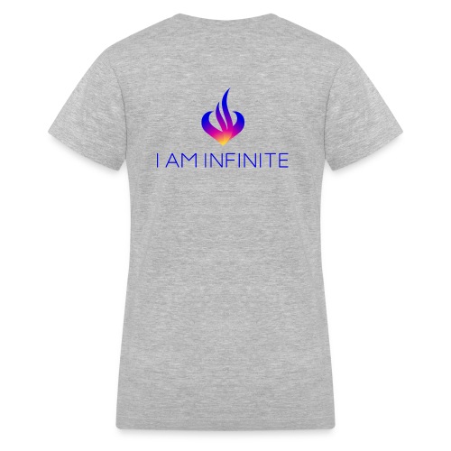I Am Infinite - Women's V-Neck T-Shirt