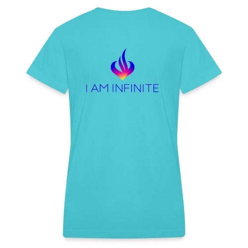 I Am Infinite - Women's V-Neck T-Shirt