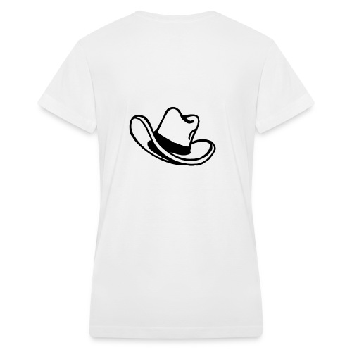 Hat - Women's V-Neck T-Shirt