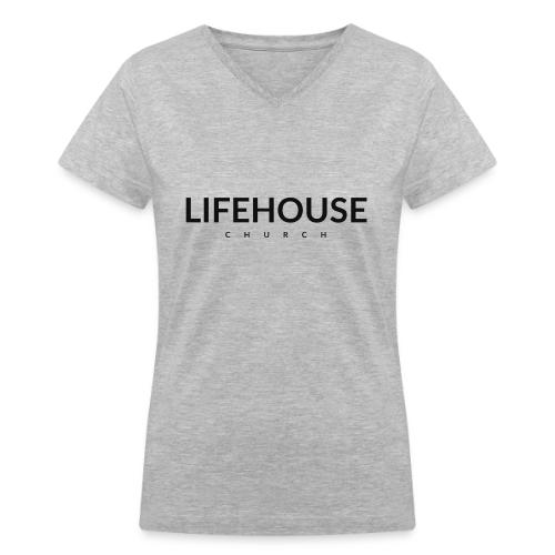 Lifehouse Logo - Women's V-Neck T-Shirt