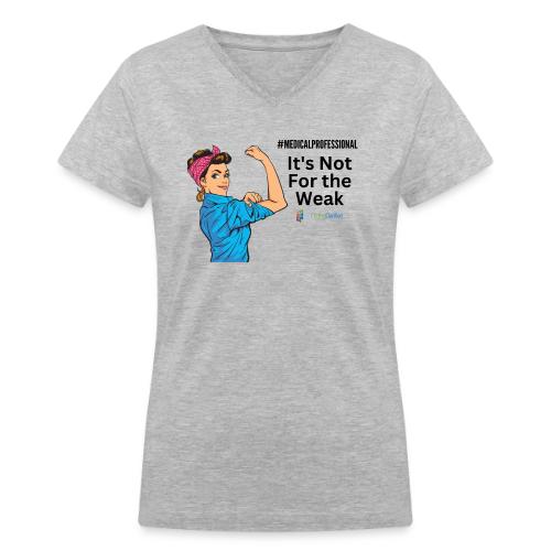 Coding Clarified Medical Professional, Rosie - Women's V-Neck T-Shirt