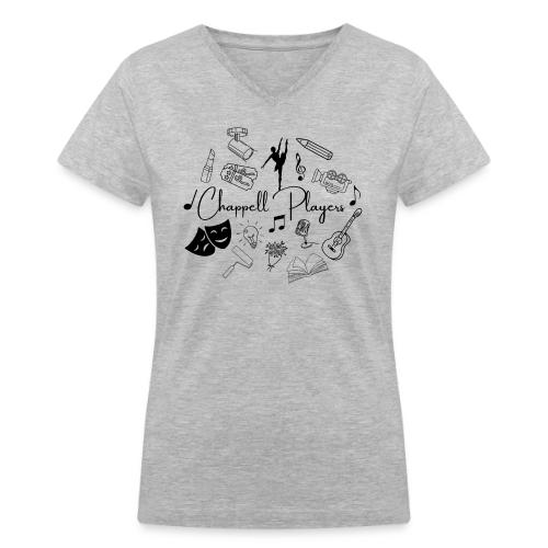 Chappell Players Merch - Women's V-Neck T-Shirt