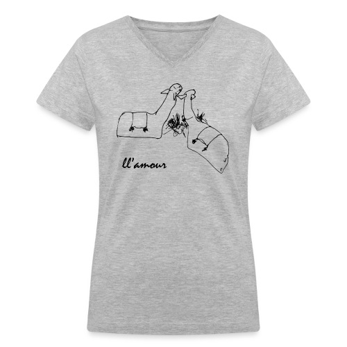 ll'amour - Women's V-Neck T-Shirt