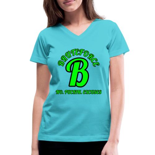 THE LOGO 2 - Women's V-Neck T-Shirt
