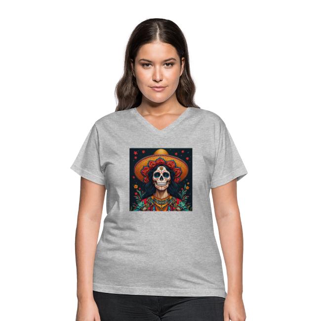 Charra Skull Art | Traditional Mexican Design