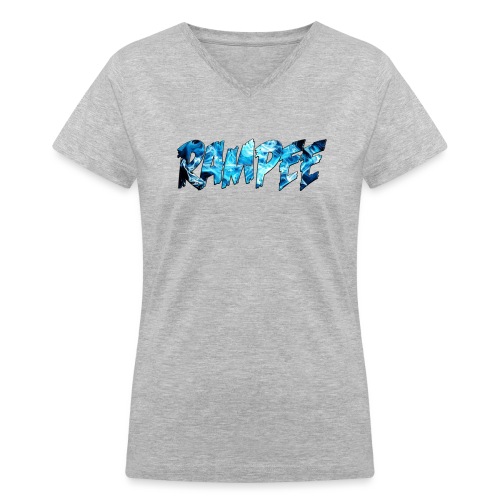Blue Ice - Women's V-Neck T-Shirt