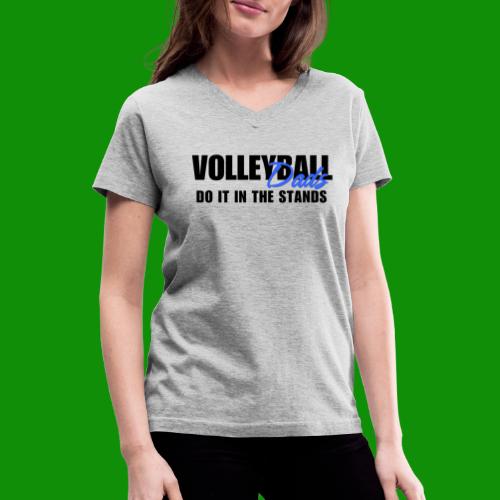 Volleyball Dads - Women's V-Neck T-Shirt