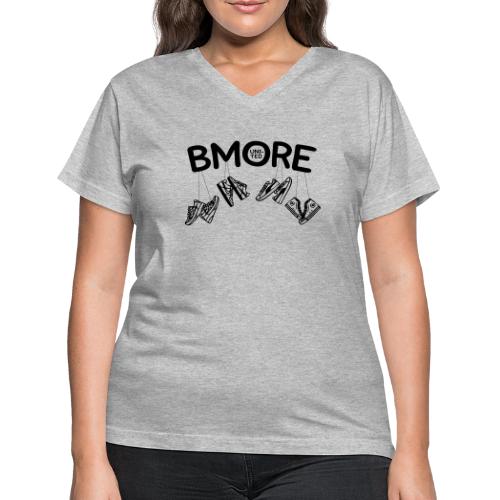 bmorewire2 - Women's V-Neck T-Shirt