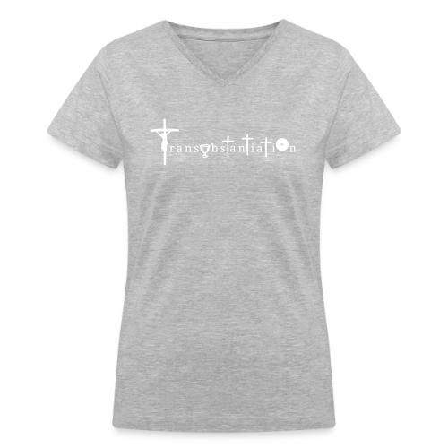 Transubstantiation - Women's V-Neck T-Shirt