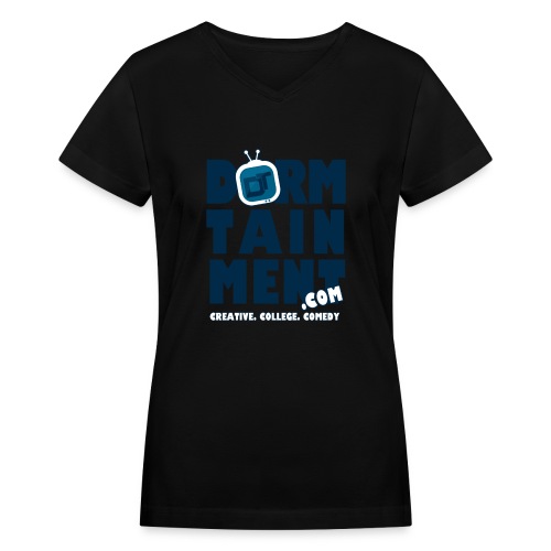 basic dt tshirt2 - Women's V-Neck T-Shirt