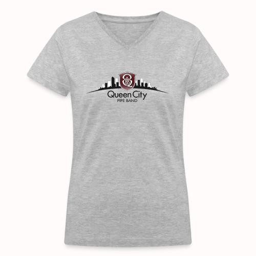 crest - Women's V-Neck T-Shirt