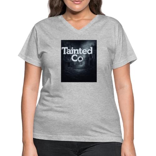 Tainted Co Town - Women's V-Neck T-Shirt