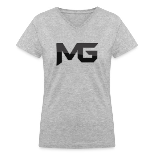mg logo 2 - Women's V-Neck T-Shirt