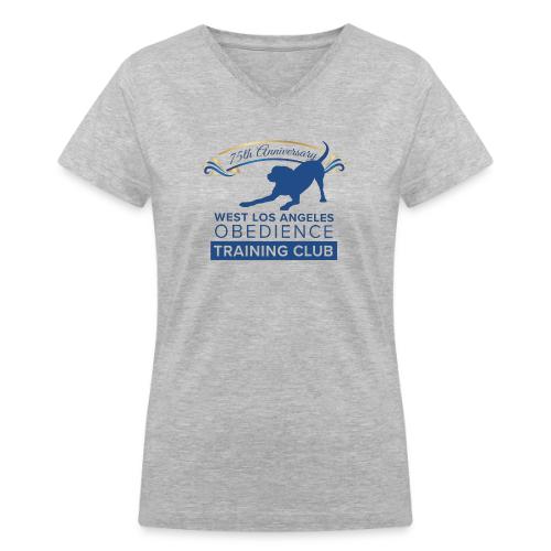 75th Anniversary - Women's V-Neck T-Shirt