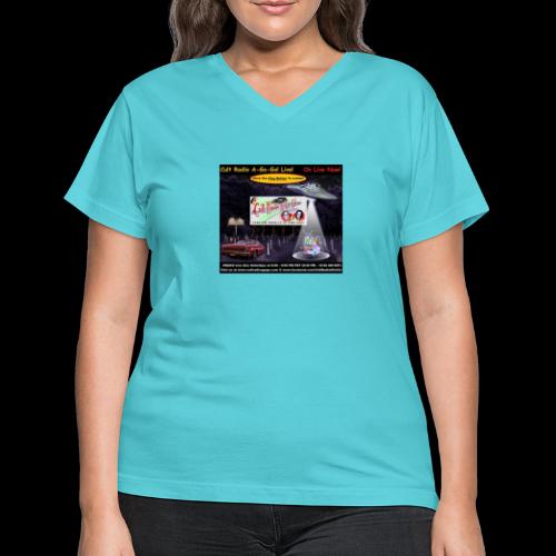 CRAGG Advert Banner - Women's V-Neck T-Shirt