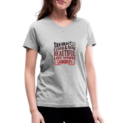 Beautiful. - Women's V-Neck T-Shirt