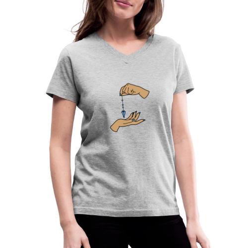 pendulum Crystal - Women's V-Neck T-Shirt