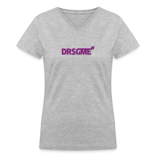 DRSGME.ORG Logo - Women's V-Neck T-Shirt