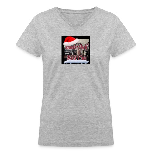 Murder Bookie Christmas! - Women's V-Neck T-Shirt