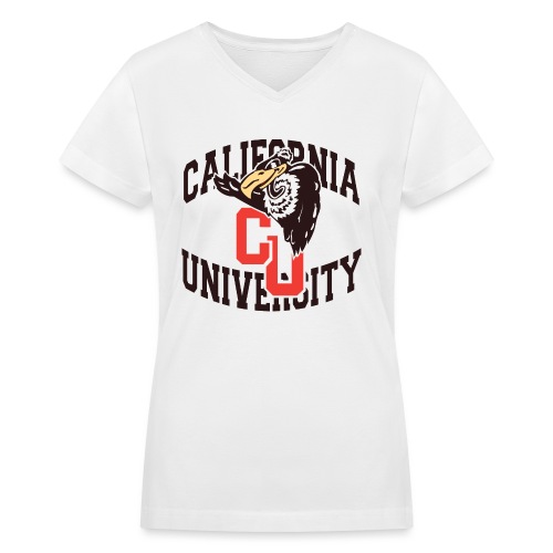 California University Merch - Women's V-Neck T-Shirt