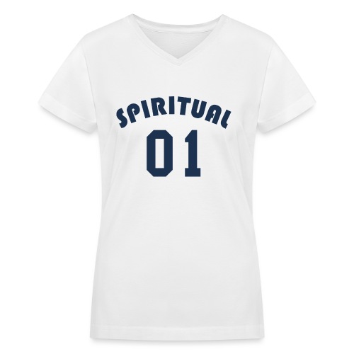 Spiritual One - Women's V-Neck T-Shirt