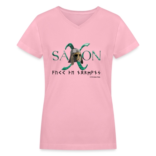Saxon Pride - Women's V-Neck T-Shirt