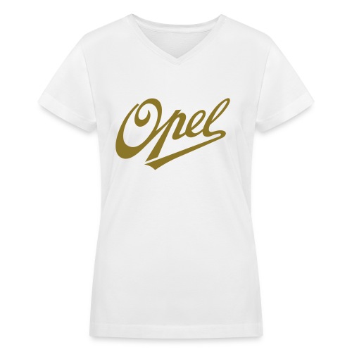 Opel Logo 1909 - Women's V-Neck T-Shirt